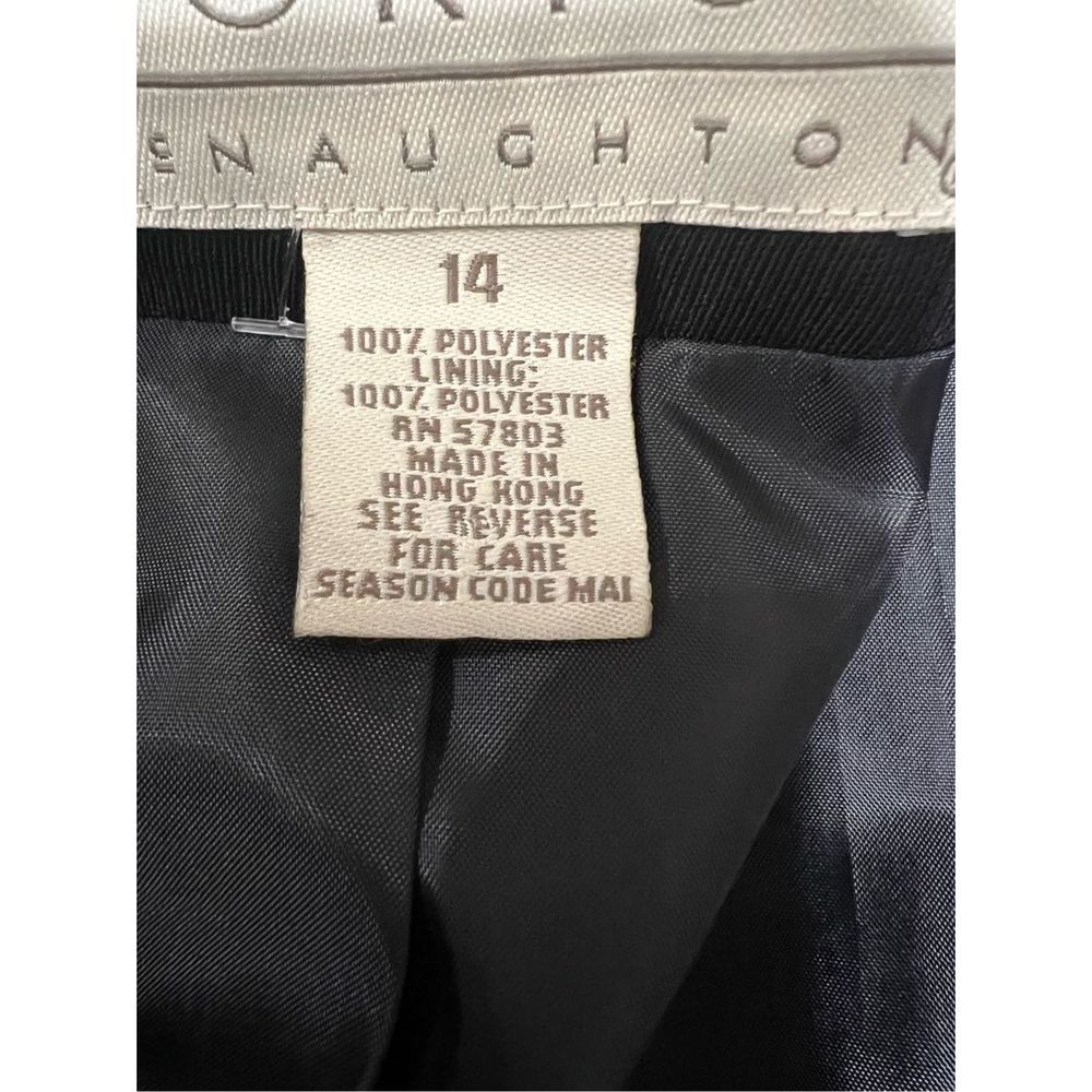 Women’s Norton McNaughton Vintage Long Line Dress Suit Rain Coat Jacket Size 14 - Picture 7 of 8